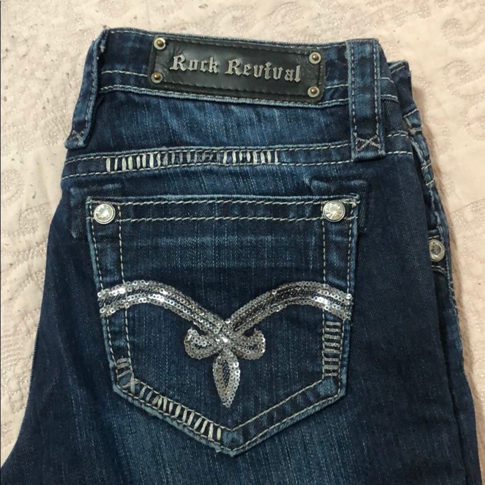 Rock revival jeans size 28